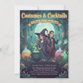 Enchanted Forest Witchy Brew Costumes & Cocktails  招待状 (正面)