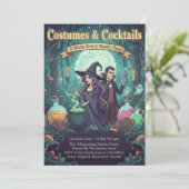 Enchanted Forest Witchy Brew Costumes & Cocktails  招待状 (スタンド正面)