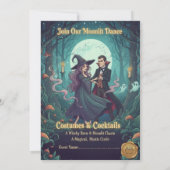 Enchanted Forest Witchy Brew Costumes & Cocktails  招待状 (裏面)