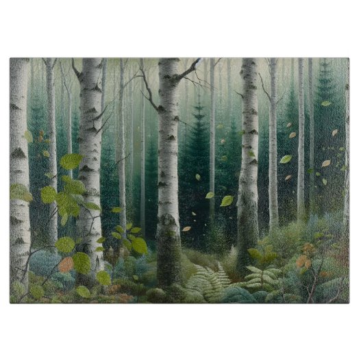Enchanted Forest Woodland Cutting Board カッティングボード (正面)
