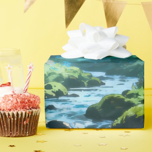 Enchanted Forest Wrapping Paper ラッピングペーパー (誕生日パーティー)