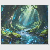 Enchanted Forest Wrapping Paper ラッピングペーパー (フラット)