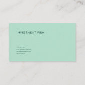 Enchanted Forest Yellow Rose Castle Landscape 名刺 (裏面)