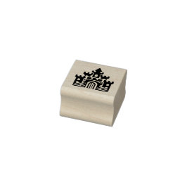 Enchanted Fortress Rubber Stamp ラバースタンプ