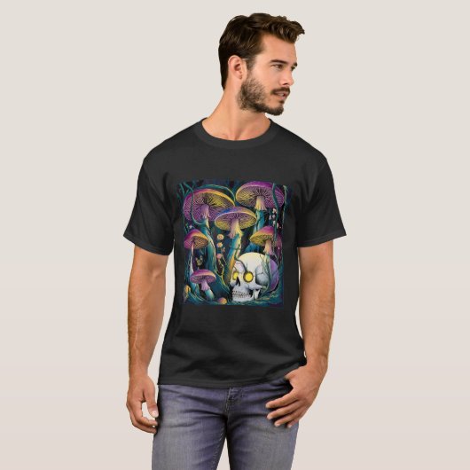 Enchanted Fungal Forest Tシャツ (正面フル)