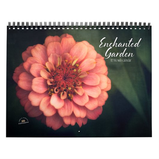 Enchanted Garden 12-Month Calendar カレンダー (カバー)