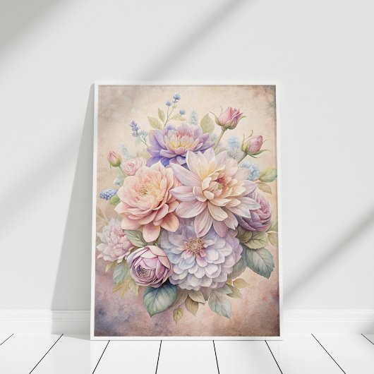 Enchanted Garden Bouquet Wall Art - Witch’s Garden ポスター