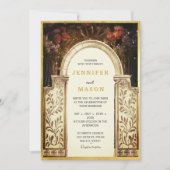 Enchanted Garden Gate Wedding Invitation 招待状 (正面)