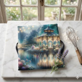 Enchanted Garden Gazebo Twilight Reflection エプロン