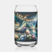 Enchanted Garden Gazebo Twilight Reflection ガラス缶 (左)