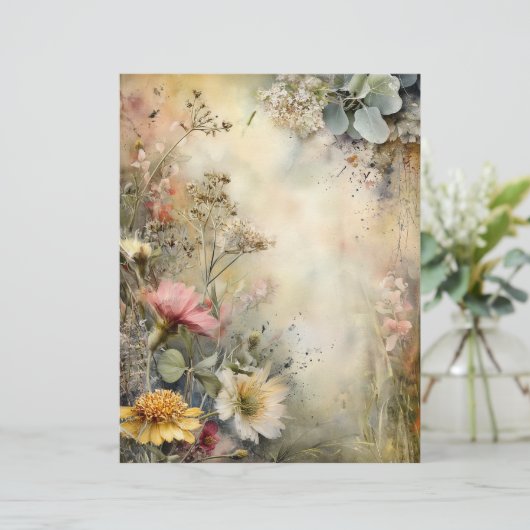 ENCHANTED GARDEN JOURNAL SCRAPBOOK PAPER (スタンド正面)