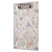 Enchanted Garden Wildflower Butterfly Whimsical クリップボード (左)