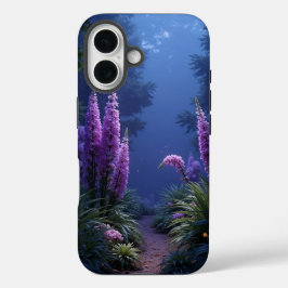 Enchanted Glade of Twilight Blooms iPhone Case iPhone 16ケース