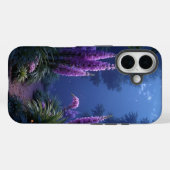 Enchanted Glade of Twilight Blooms iPhone Case Case-Mate iPhoneケース (裏面 (横))