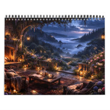 Enchanted Gothic Gardens 2027 Wall Calendar