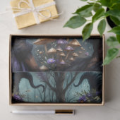 Enchanted Gothic Witches w Mushrooms & Moonlight 薄葉紙 (ギフト)