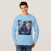 Enchanted Groove: Mystical DJ Sleeveデザイン Tシャツ (正面フル)