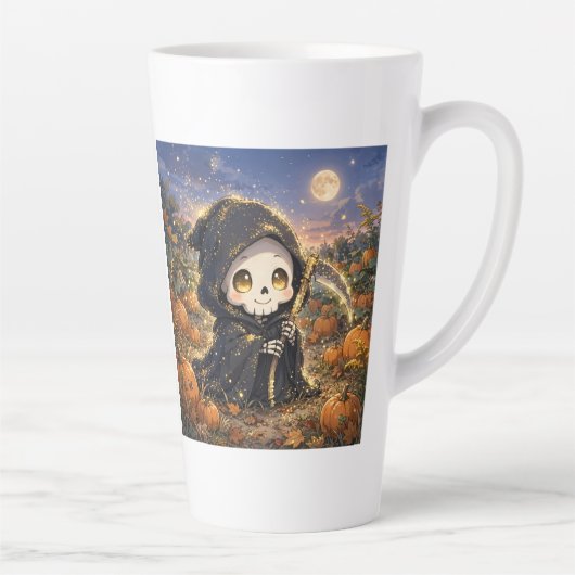 Enchanted Halloween Stories.46 カフェラテマグ (右)