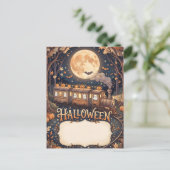 Enchanted Halloween Train & Moonlit Forest シーズンポストカード (スタンド正面)