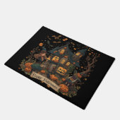 Enchanted Haunted House Halloween ドアマット (アングル)