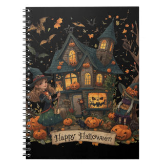 Enchanted Haunted House Halloween ノートブック