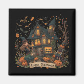 Enchanted Haunted House Halloween マグネット (正面)