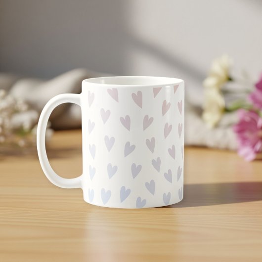 Enchanted Hearts Romantic Mug コーヒーマグカップ