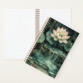 Enchanted Lotus Fountain Bullet Notebook ノートブック (内側)
