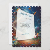 Enchanted Magical Fantasy Creations  サンキューカード (正面)