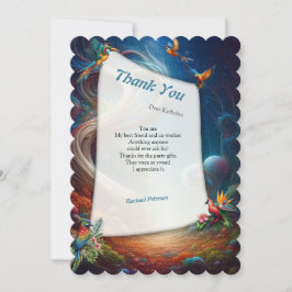 Enchanted Magical Fantasy Creations  サンキューカード