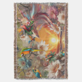 Enchanted Magical Fantasy Creations スローブランケット (正面縦)