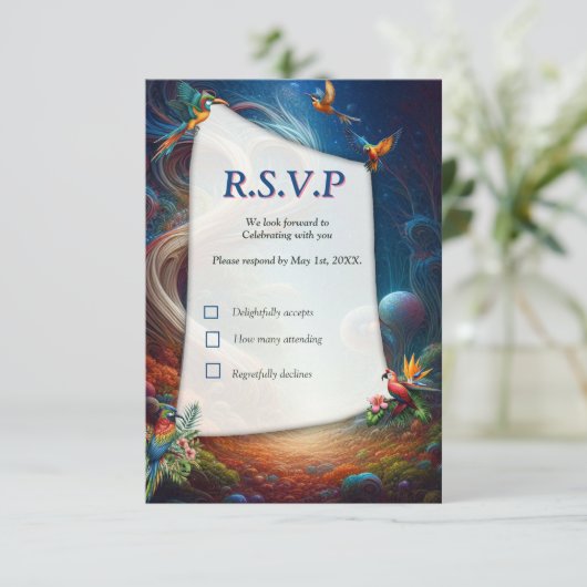 Enchanted Magical Fantasy Creations  出欠カード (スタンド正面)