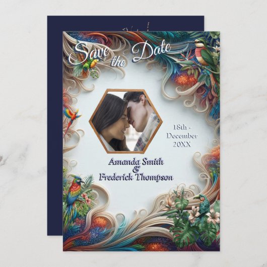 Enchanted Magical Fantasy Creations  招待状 (正面/裏面)