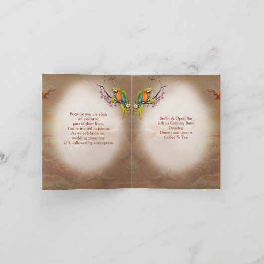 Enchanted Magical Fantasy Creations 招待状 (内部)