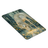 Enchanted Magical Unicorn Fireflies Forest マグネット (右側)