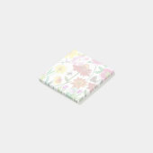 Enchanted Meadow Wildflower Art Sticky Notes ポストイット (アングル)