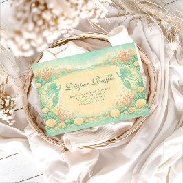 Enchanted Mermaid Lagoon Diapper Raffle エンクロージャーカード