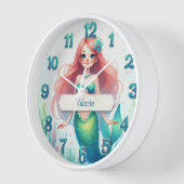 Enchanted Mermaid Time 壁時計 (傾斜)
