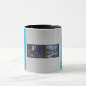 Enchanted Midnight Forest: Celestial Owl & Woodlan マグカップ (中央)