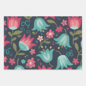 Enchanted Midnight Garden Bell Flower ラッピングペーパーシート (正面)