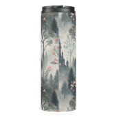 Enchanted Misty Forest with Dark Castle – Ethereal タンブラー (裏面)