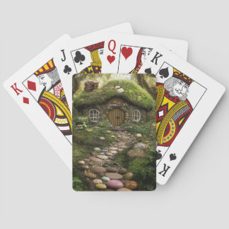 Enchanted Moss-Top Candy Cottage Playing Cards トランプ