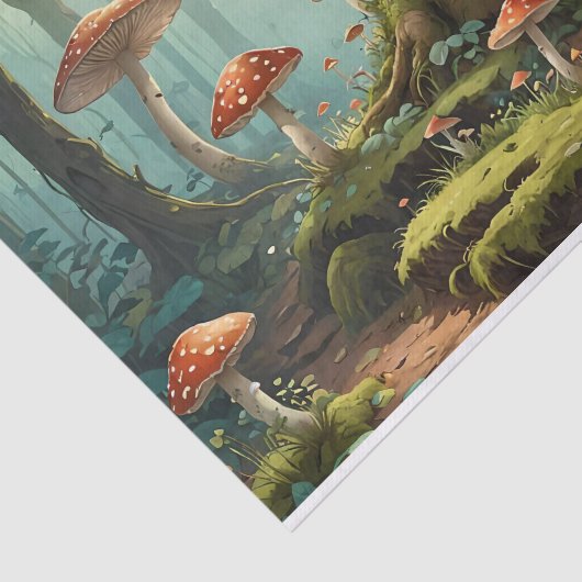 Enchanted Mushroom Forest 薄葉紙 (詳細)