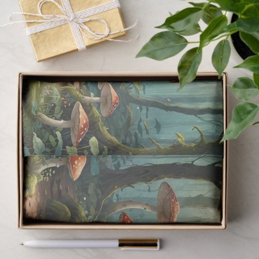 Enchanted Mushroom Forest 薄葉紙 (ギフト)