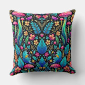 Enchanted Mushroom Forest Dream クッション (裏面)