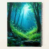 Enchanted nature guardian feeding a baby fawn プランナー手帳 (裏面)