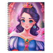 Enchanted Notebook - Princesses and Dreams ノートブック (正面)