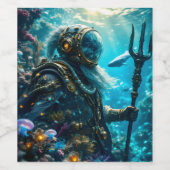 Enchanted Ocean Odessey ワインラベル (シングルラベル)