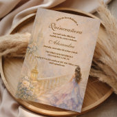 Enchanted Palace Fairytale Quinceañera 招待状