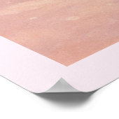 Enchanted Pink Wonderland Santa ポスター (角)